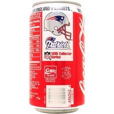 Coca-Cola Classic, NFL 1995 Collector Series - 10/30 - New England Patriots, United States, 1995