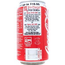 Coca-Cola Classic, Six Flags Over Georgia - Save up to $10, United States, 1994