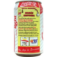 Coca-Cola light / Coke light, Olympic Games 1992 - Harás Historia - Un Año de Sensación, Spain, 1992