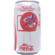 diet Coke, NCAA Final Four 1992, Hubert H. Humphrey Metrodome, Minneapolis, Minnesota - 2/2, United States, 1991