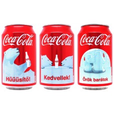 Complete Set Coca-Cola, Jegesmedve, Hungary, 2012